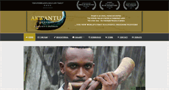 Desktop Screenshot of akwantuthemovie.com